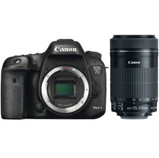Canon EOS 7D Mark II 55-250mm DSLR Fotoğraf Makinesi kullananlar yorumlar